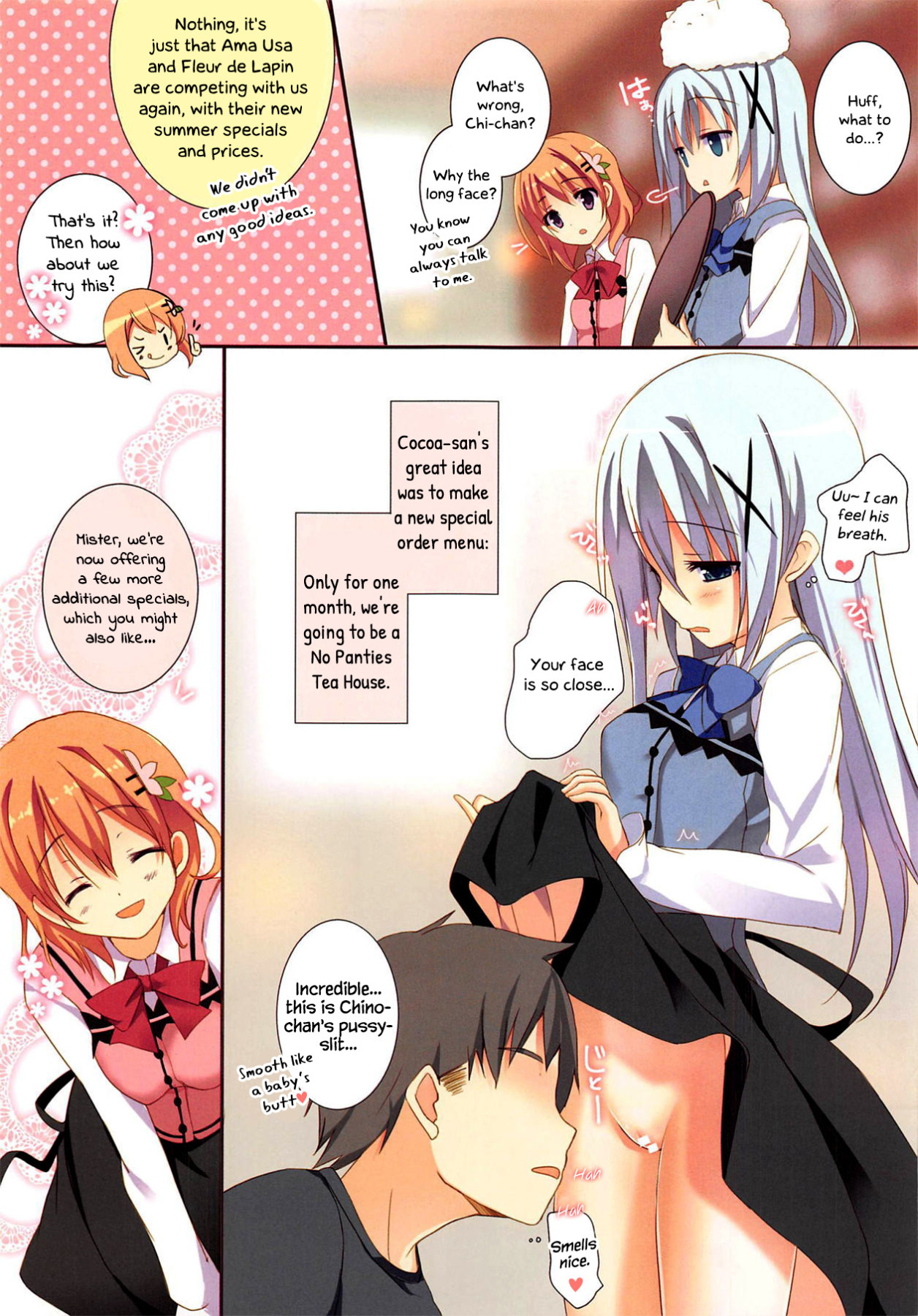 Hentai Manga Comic-Mechashiko GochiUsa Assort-Read-6